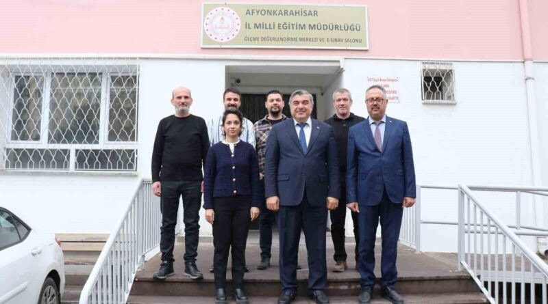 İl Milli Eğitim Müdürü Miraç Sünnetci Ölçme Değerlendirme Merkezi'ni Ziyaret Etti 1