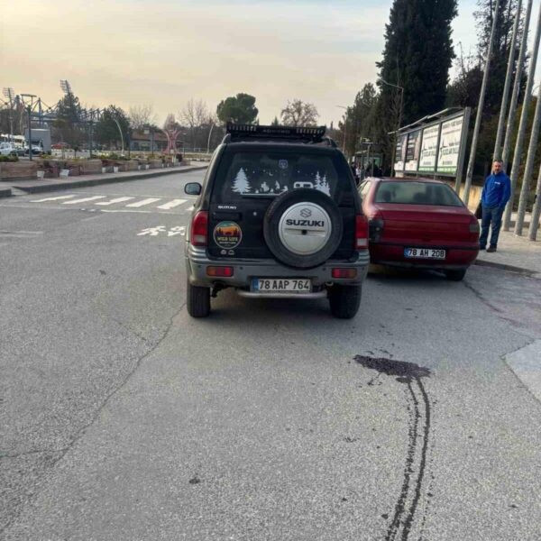 Karabük'te trafik kazası