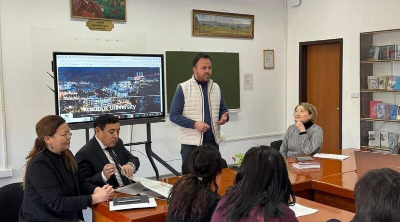 Karabük Üniversitesi'nden Dr. Asım Aydın Kazakistan'da Akademik İş Birlikleri Kurdu 1