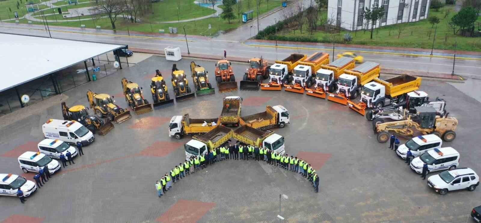 Kartepe Belediyesi, Kar Yağışına Hazır