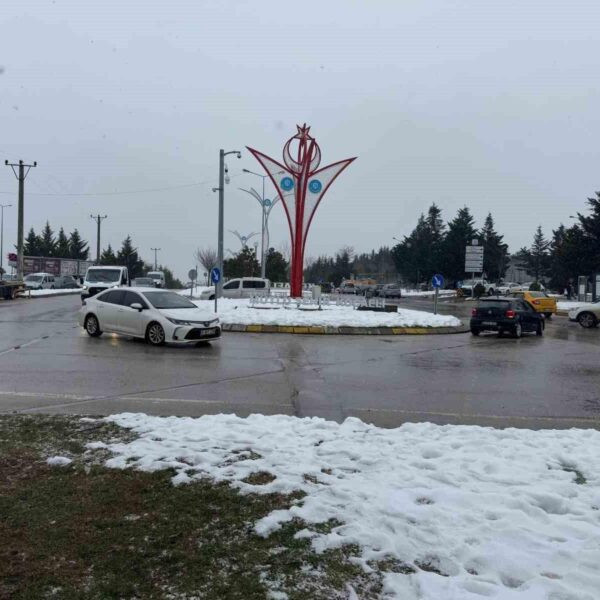 Kocaeli'de karla kaplı evler-2