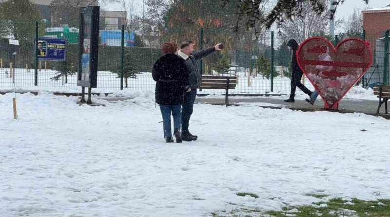 Kocaeli'de Karlı Sabah 1