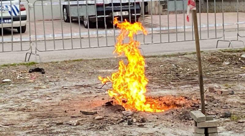 Kocaeli Kartepe'de Metan Gazı Yangını 10 Gün Sürdürüyor 1