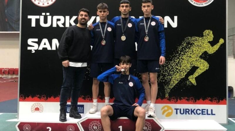 Kocaeli Sporcuları Bursa'da U16 Türkiye Salon Atletizm Şampiyonasında 14 Madalya Kazandı 1