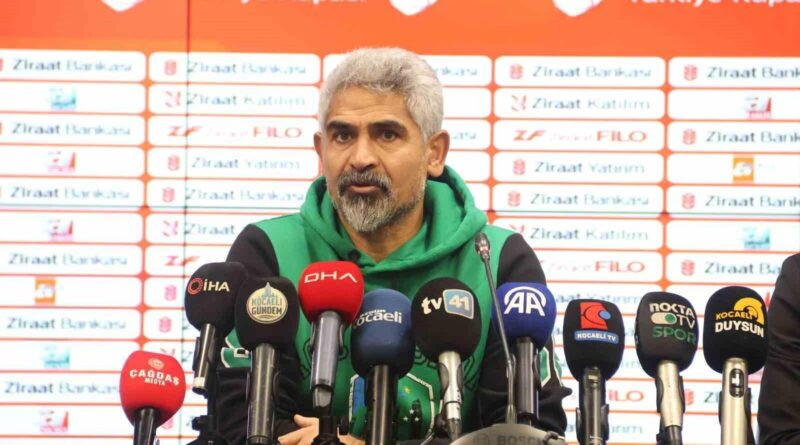 Kocaelispor Teknik Direktörü İsmet Taşdemir: Hakemlerimizin Standardı Yok 1