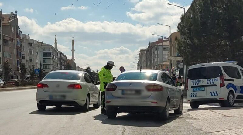 Konya Kulu'nda Dron Destekli Trafik Denetimiyle 80 Sürücüye Ceza 1