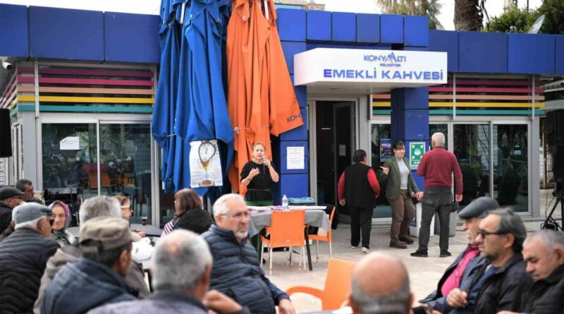 Konyaaltı Belediyesi, Dünya Kanser Günü'nde Emekli Kahvelerinde 'Halk Sağlığı Buluşması' Düzenledi 1