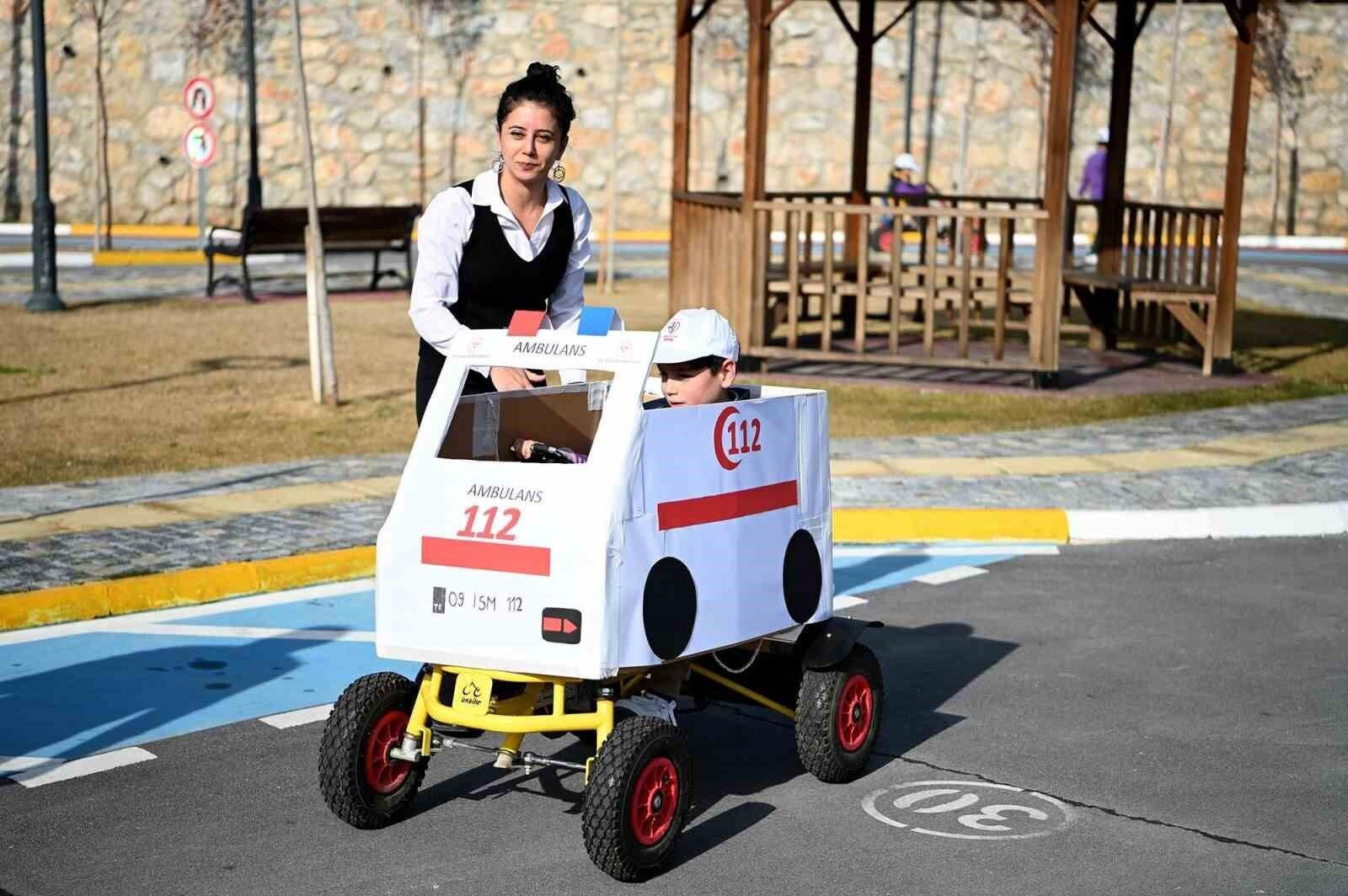 Kuşadası’nda Şehit Fethi Sekin Trafik ve Eğitim Parkı Yoğun İlgi Görüyor