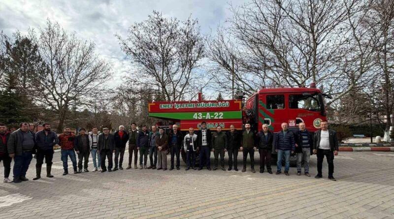 Kütahya'da Orman Yangını Mücadelesi Eğitimleri 1