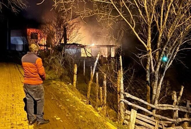 Kütahya'da Yangında Kıbrıs Gazisi Hayatını Kaybetti 1