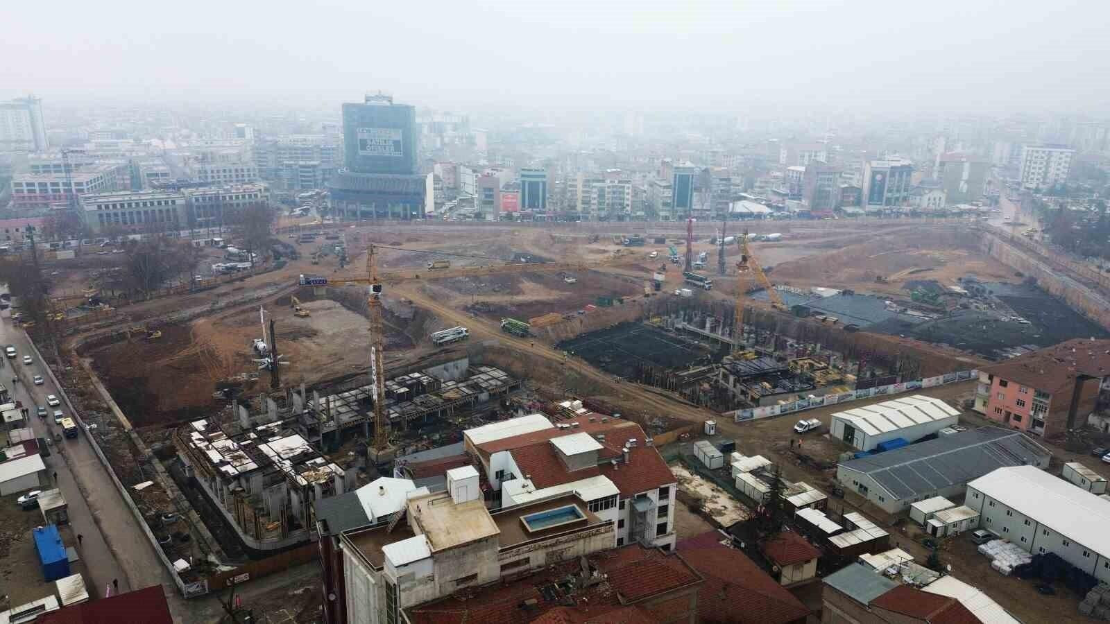 Malatya’da Deprem Konutları İçin Çalışmalar hız kesmeden devam ediyor