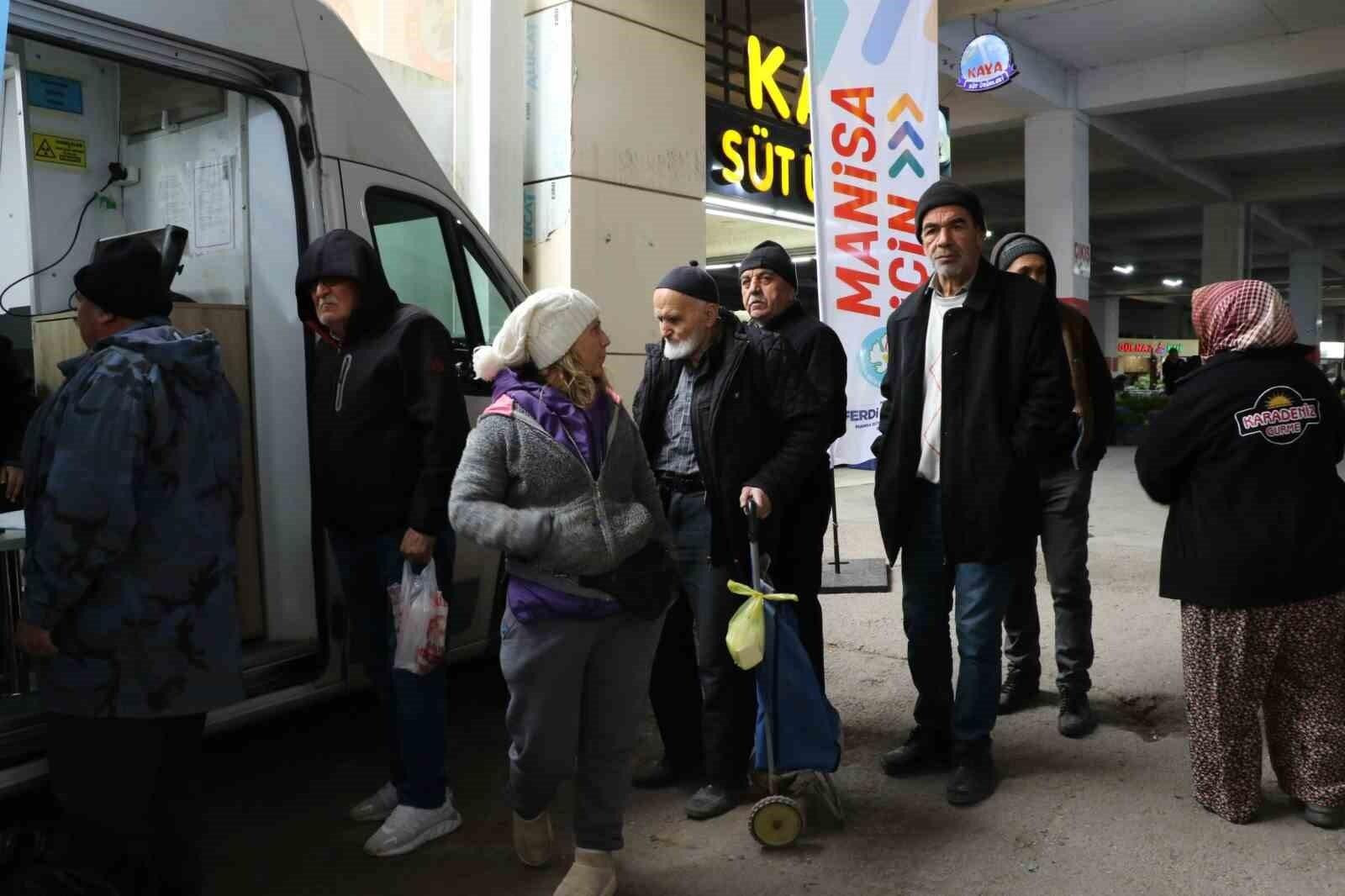 Manisa Büyükşehir Belediyesi, Soma’da Hava Kirliliğinin Etkilerini Ölçmek İçin Ücretsiz Solunum Fonksiyon Testi Yaptı