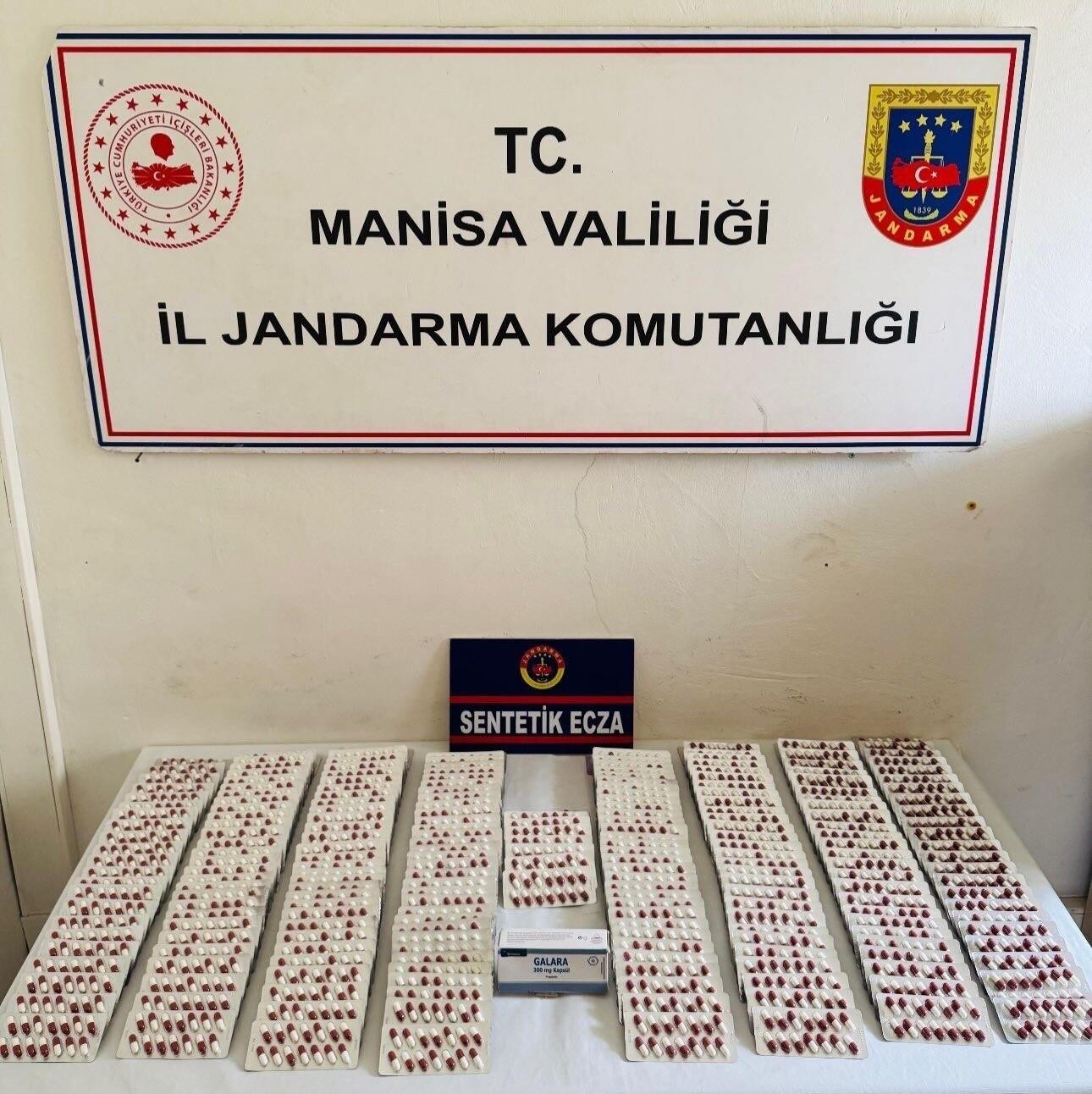 Manisa’da Turgutlu’da 3 Bin 278 Sentetik Ecza Hapı Ele Getirildi