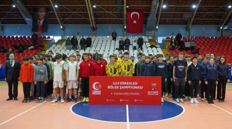 Manisa'da U14 Erkekler Basketbol Şampiyonası Başladı 1