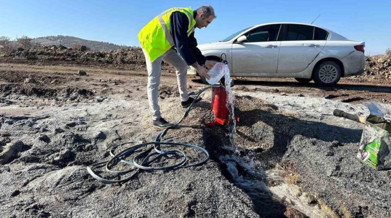 Manisa'nın Kula İlçesine bağlı Kenger Mahallesi İçme Suyu Sorunu Çözüldü 1