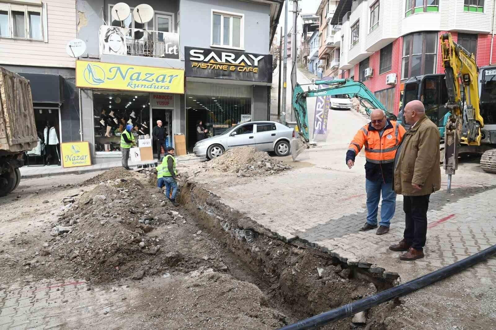 MASKİ, Demirci’de Alt Yapı Çalışmalarını Tamamlamaya Yaklaşıyor