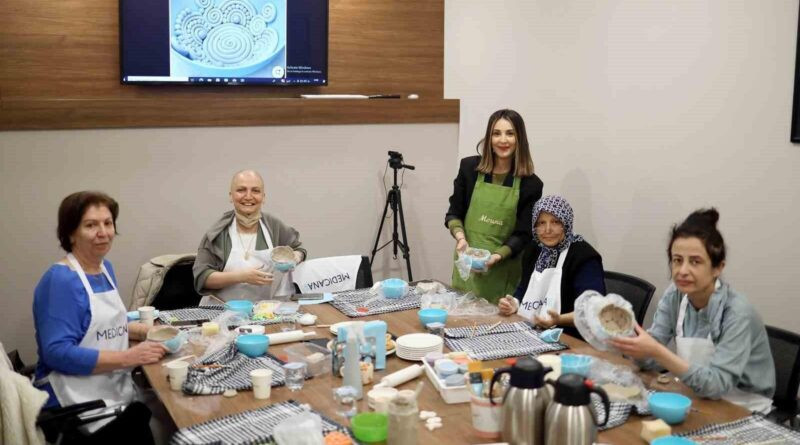 Medicana İzmir Hastanesi'nde Dünya Kanser Günü Döneminde Seramik Atölyesi 1