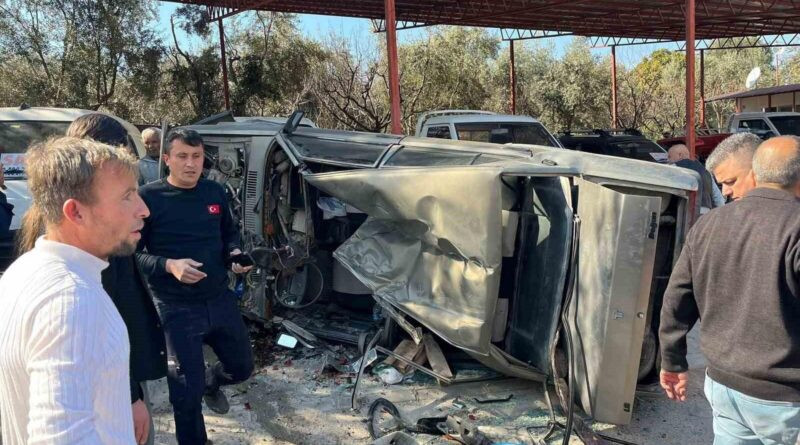 Mersin Mut'ta Trafik Kazasında Hayatını Kaybeden Sürücü 1