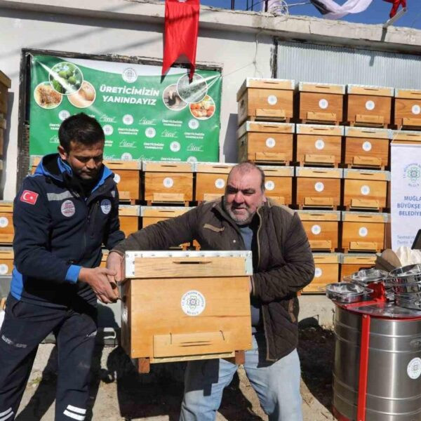 Muğla Büyükşehir Belediyesi tarafından ücretsiz olarak dağıtılan fidanlar.-2