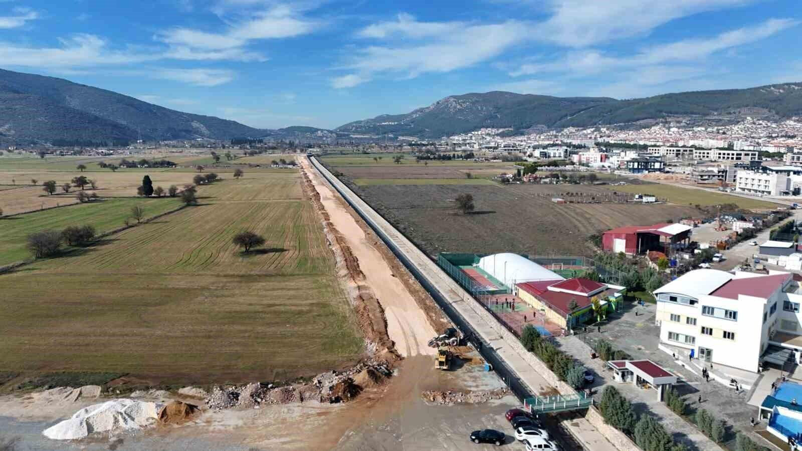 Muğla’da Menteşe Otogar Yolu Çalışmaları Tamamlandı