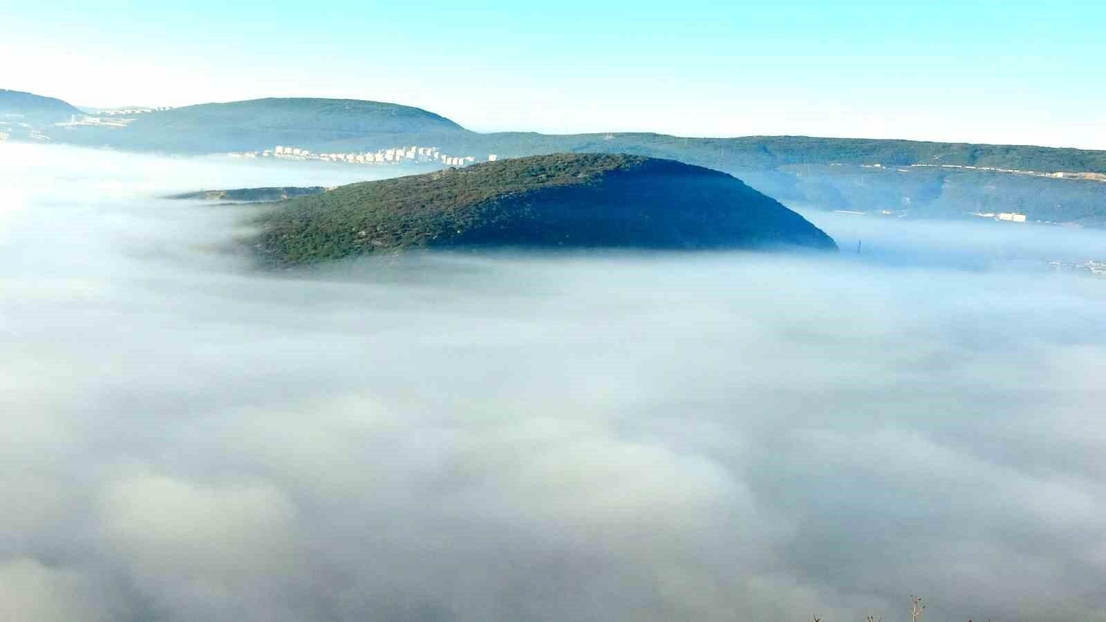 Muğla Menteşe’de Sisle Masalsı Bir Atmosfer