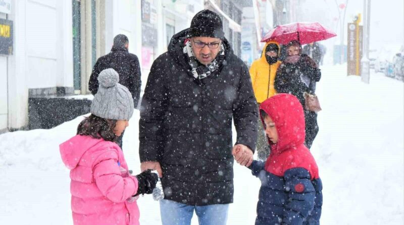 Muş’ta okullar tatil edildi 1