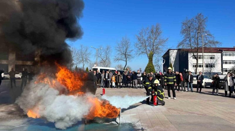 Ordu Büyükşehir Belediyesi, 1252 Kamu Personeli'ne Yangın Güvenliği Eğitimi Verdi 5