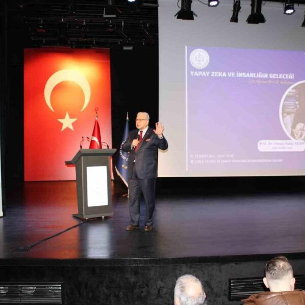 Prof. Dr. İsmail Hakkı Aydın ve Çorlu öğrencileri-1