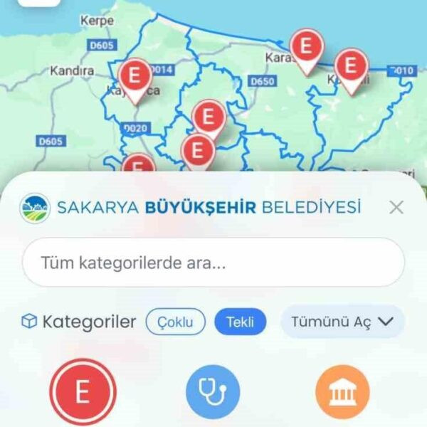 Sakarya Büyükşehir Belediyesi'nin Yeni Mobil Uygulama Özellikleri