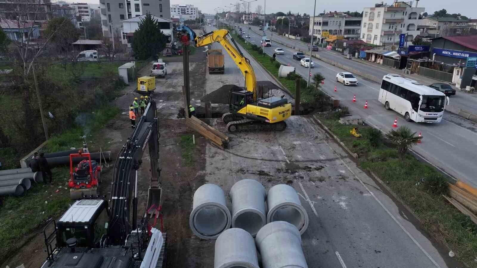 Samsun Büyükşehir Belediyesi, Atakum İncesu Yalı Mahallesi’nde Kanalizasyon ve İçme Suyu Hattı Çalışmalarını Tamamladı