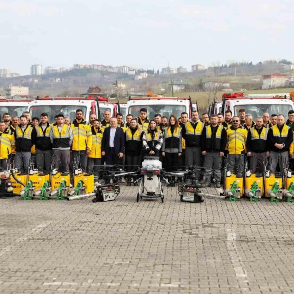 Samsun Büyükşehir Belediyesi'nin vektörle mücadele için kullandığı araçlar.-3