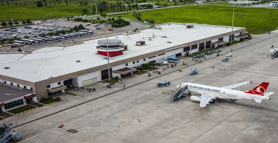 Samsun-Çarşamba Havalimanı Ocak Ayında 124 Bin 201 Yolcuya Hizmet Verdi