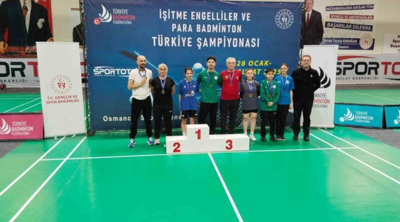 Şehzadeler Sporcusu Aygül Aydoğmuş, Çorum'da Para Badminton Türkiye Şampiyonası'nda Çift Kızlar ve Karışık Çiftler Kategorilerinde Zafer! 1