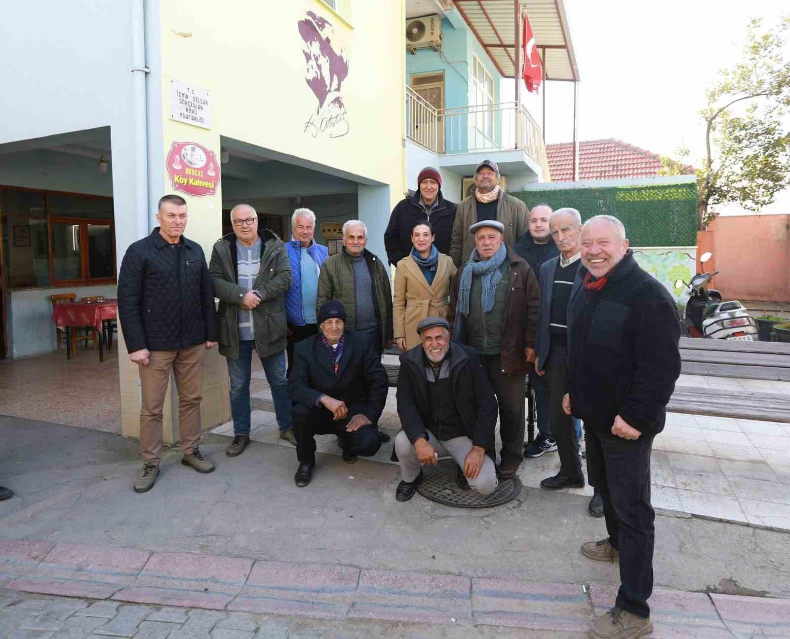 Selçuk Belediye Başkanı Filiz Ceritoğlu Sengel Gökçealan’da Vatandaşlarla Buluştu