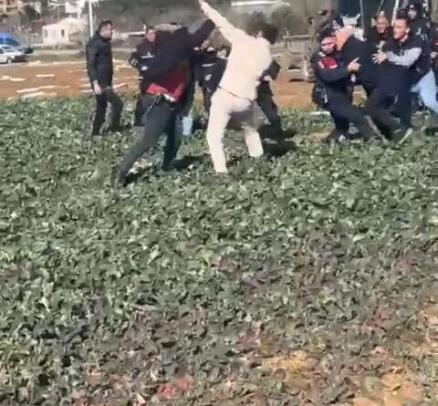 Tekirdağ'da Kaçak Yapı Yıkımı Sırasında Savaş Alanı Gibi Tartışma 1