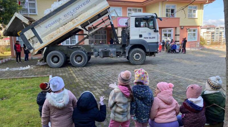 Trabzon Yomra Belediye Başkanı Kar Yağışında Başarı 1