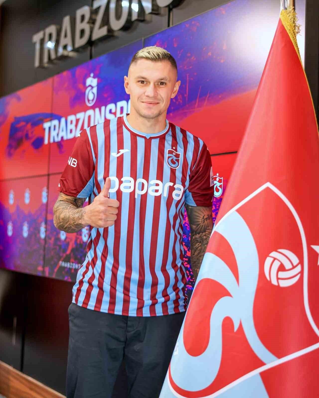 Trabzonspor, Ukrayna’dan Oleksandr Zubkov ile 192. Yabancı Oyuncusu’nu Transfer Etti