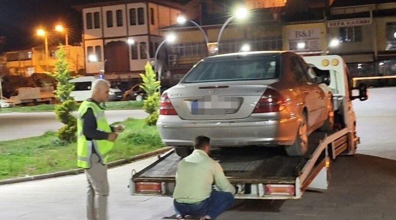 Attığı drift 46 bin TL’ye patladı, 60 gün aracından ve ehliyetinden oldu 1