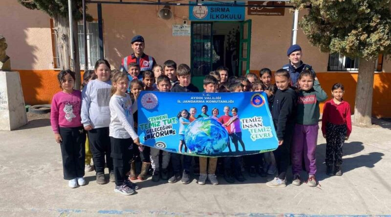 Aydın Bozdoğan'da Jandarma Öğrencilere Çevre Bilinci Eğitimi Verdi 1