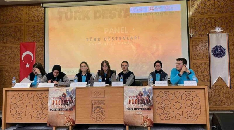 Bayburt Fen Lisesi'nde Türk Destanları Okumaları Bayburt İl Paneli 10