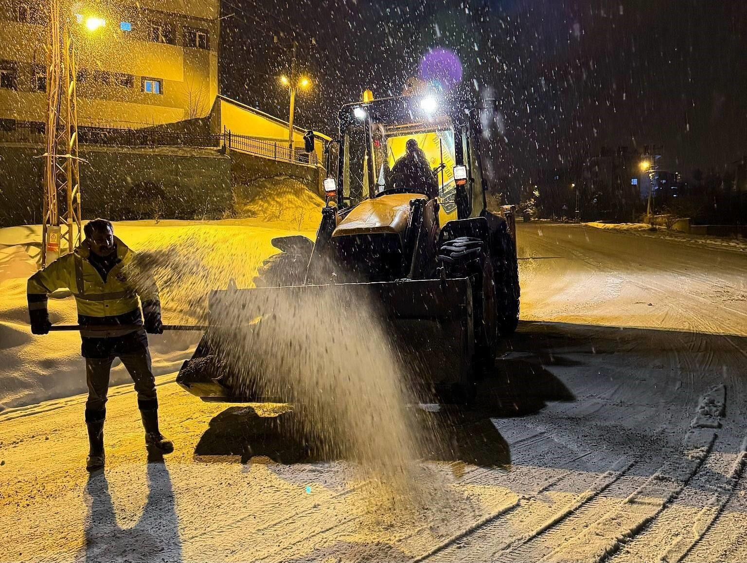 Bayburt’ta Kar Yağışı ve Soğuk Hava