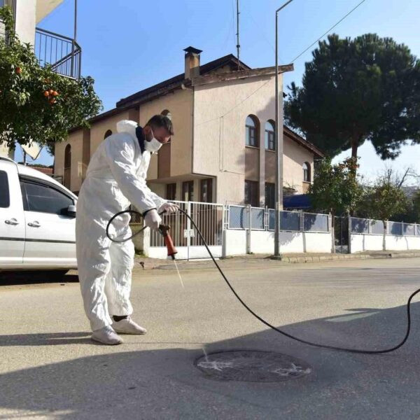 Çevre dostu biyolojik ilaçlar kullanılarak yapılan haşere kontrolü çalışmaları.-2