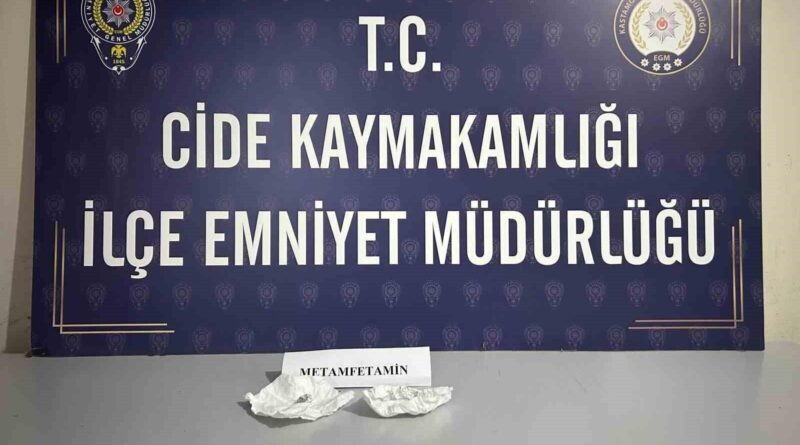 Cide'de Polis Operasyonu Sonucu Metamfetamin Ele Geçirildi 1