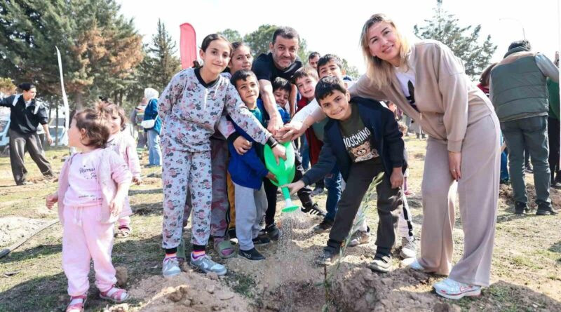 Denizli'de 445 Katledilen Kadın Anısına Zeytin Fidanı Dikildi 1