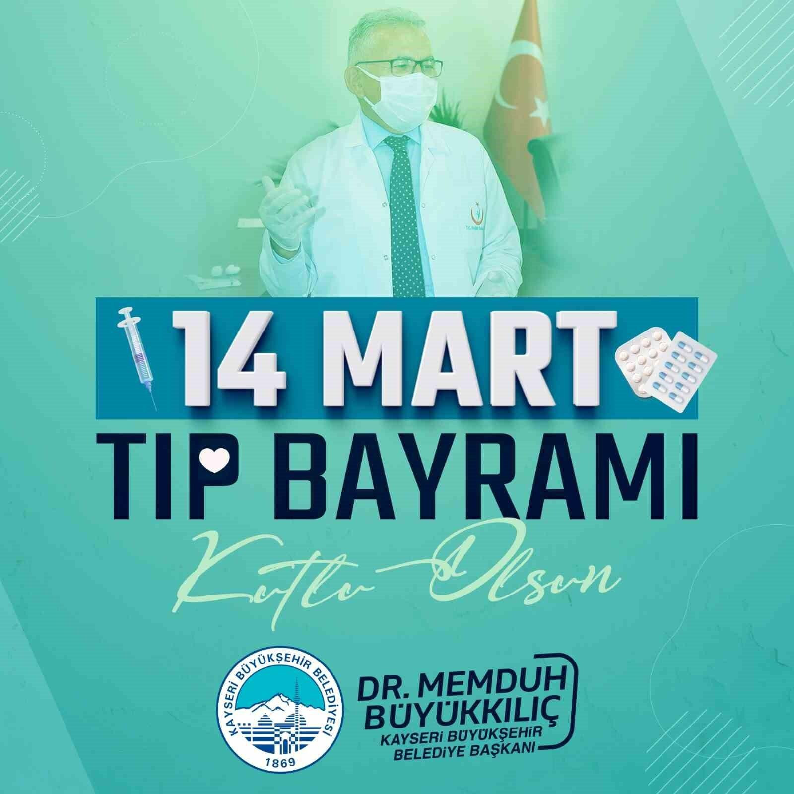 Doktor başkandan Tıp Bayramı’nda ’sağlık yatırımları’ vurgusu