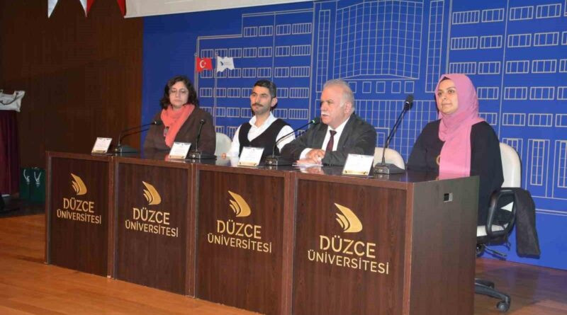 Düzce Üniversitesi'nde Bağımlılık Sempozyumu 1