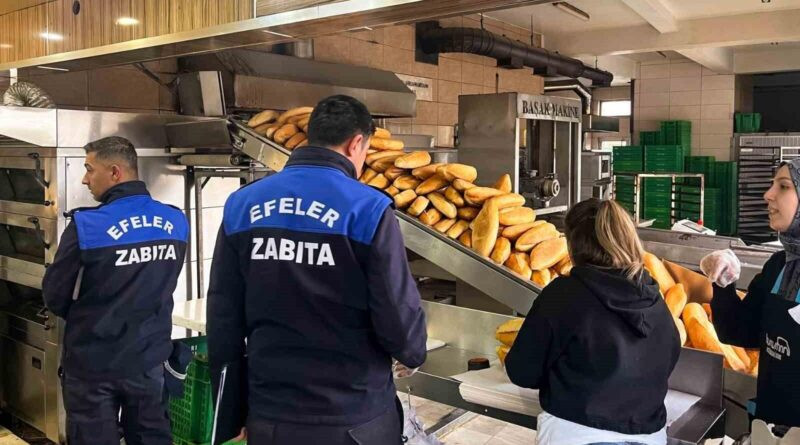 Efeler Belediyesi Zabıtası Fırınlarda Hijyen Denetimi Yaptı 1