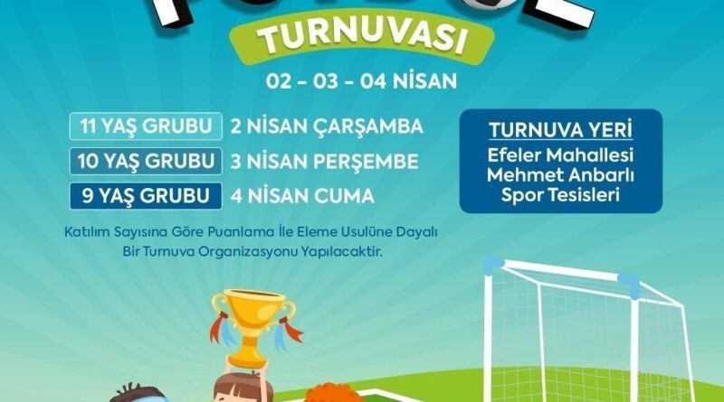 Efeler’in minik futbolcuları bahar turnuvasında sahaya çıkacak 1