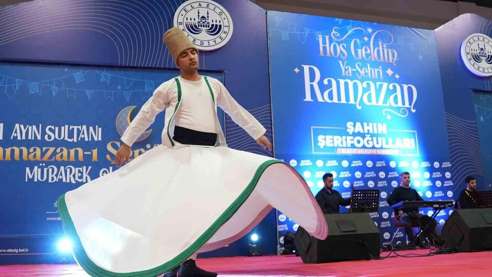 Elazığ’da Nurettin Polat ve ilahi grubu ile Ramazan coşkusu