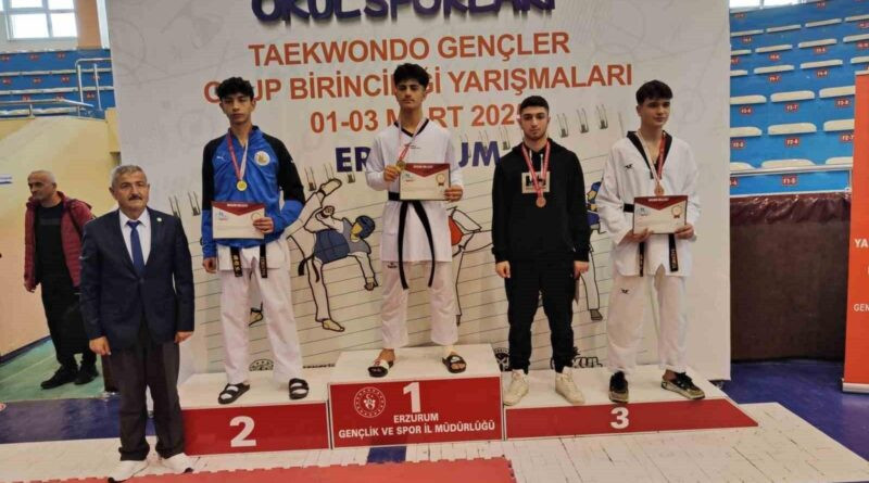 Elazığlı Taekwondo Sporcuları Erzurum'da Madalya Kazandı 1